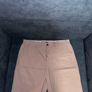 Old Navy Ultimate Slim Men’s Chino Shorts Pink 10” Inseam